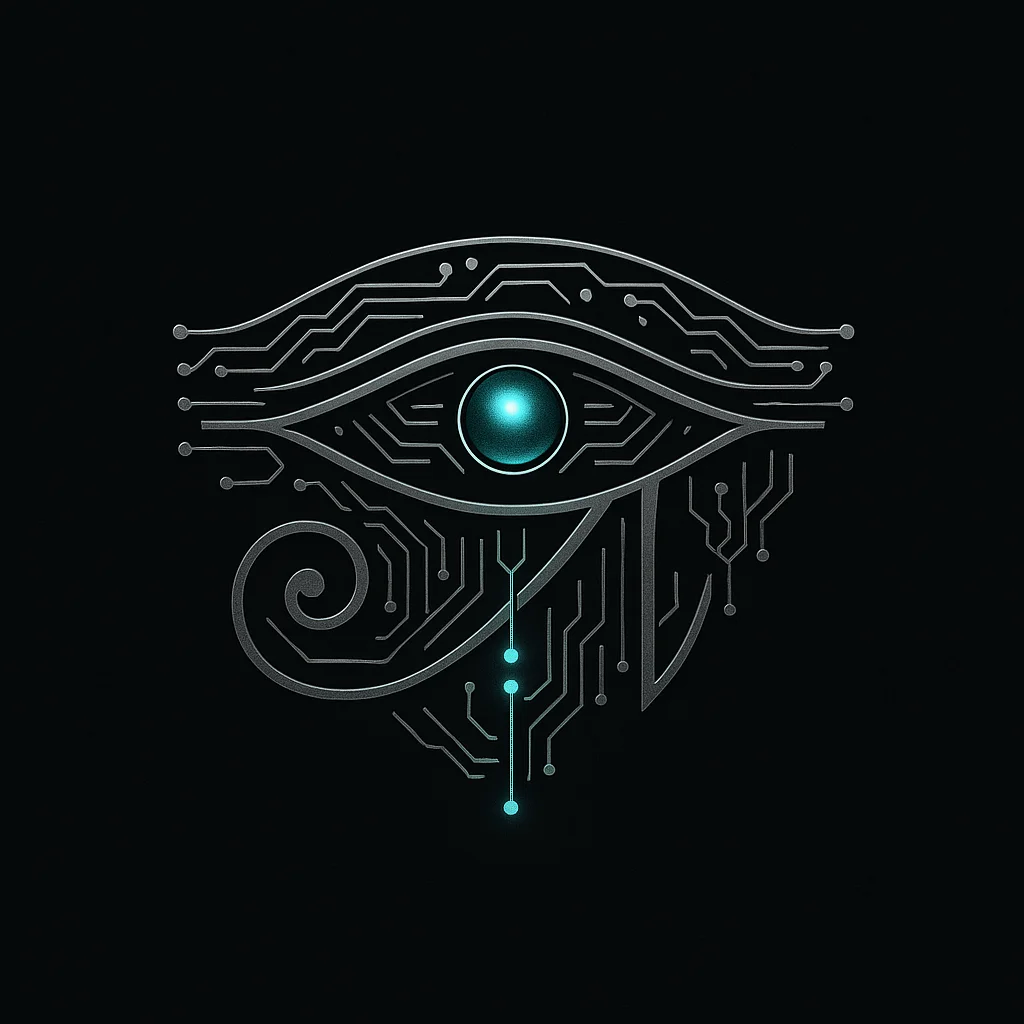 The Coded Ones - Eye of Horus Circuit Logo